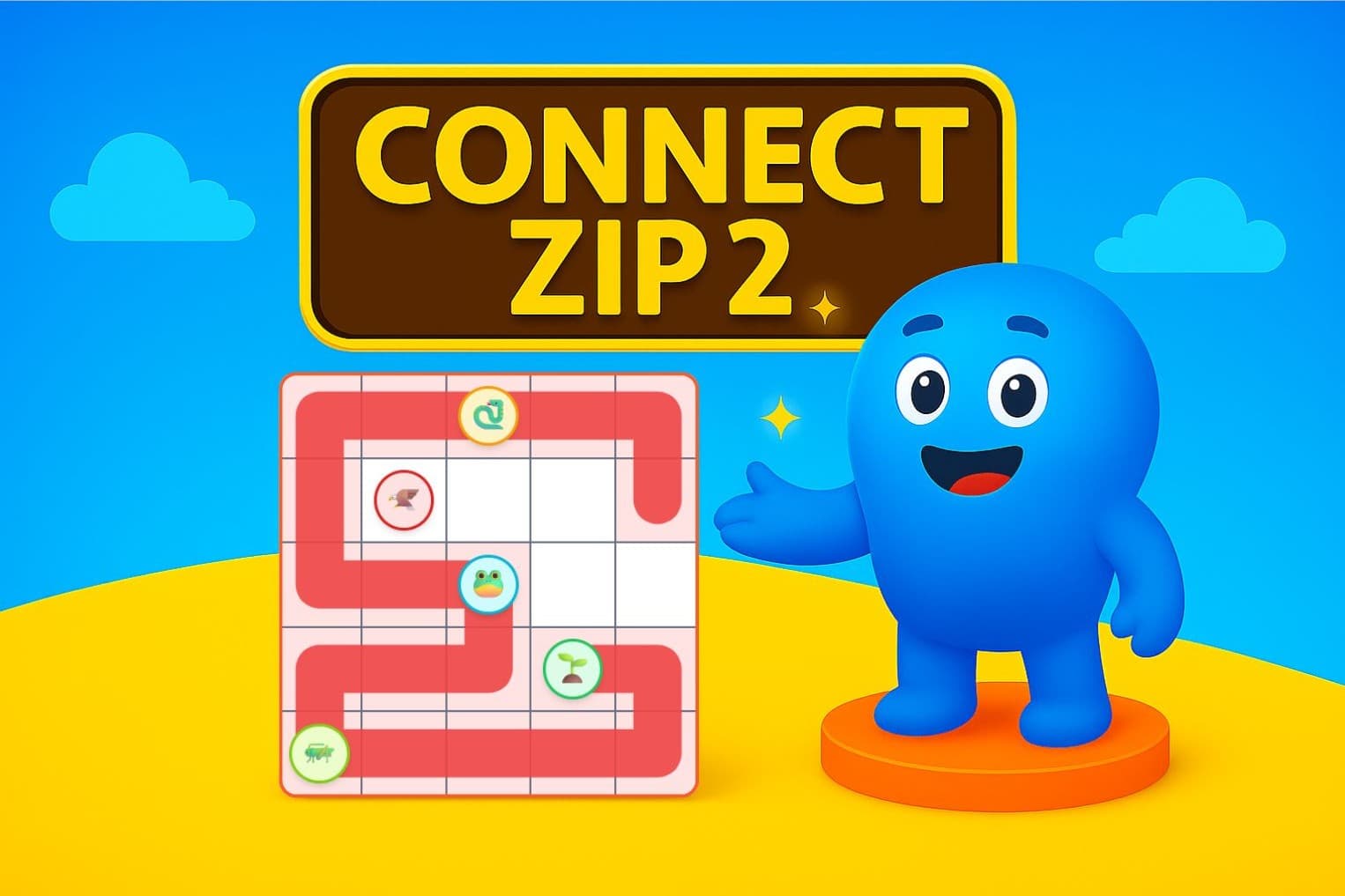 Connect Zip 2 Preview Image | Games.Cloudz.Fun
