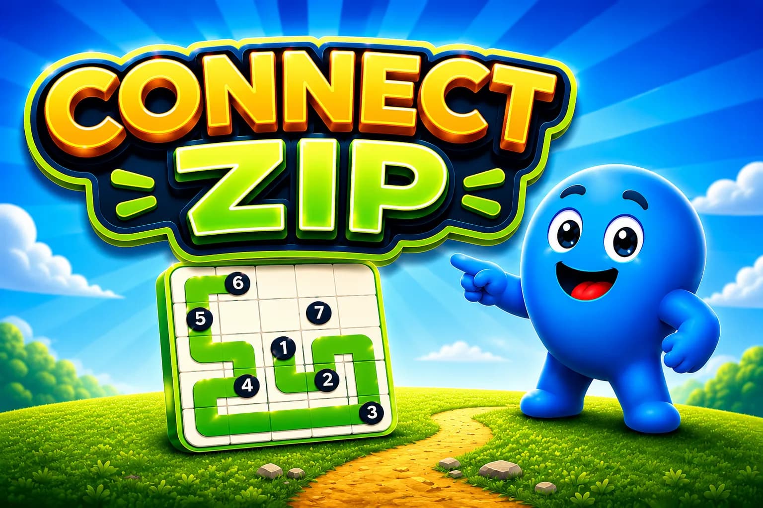 Connect Zip Preview Image | Games.Cloudz.Fun