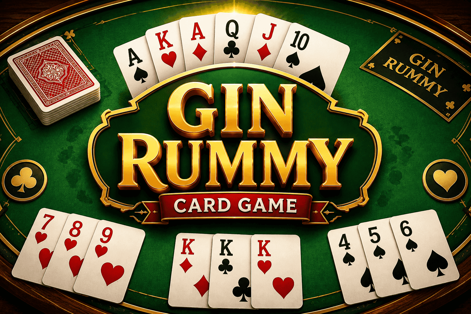 Gin Rummy Preview Image | Games.Cloudz.Fun