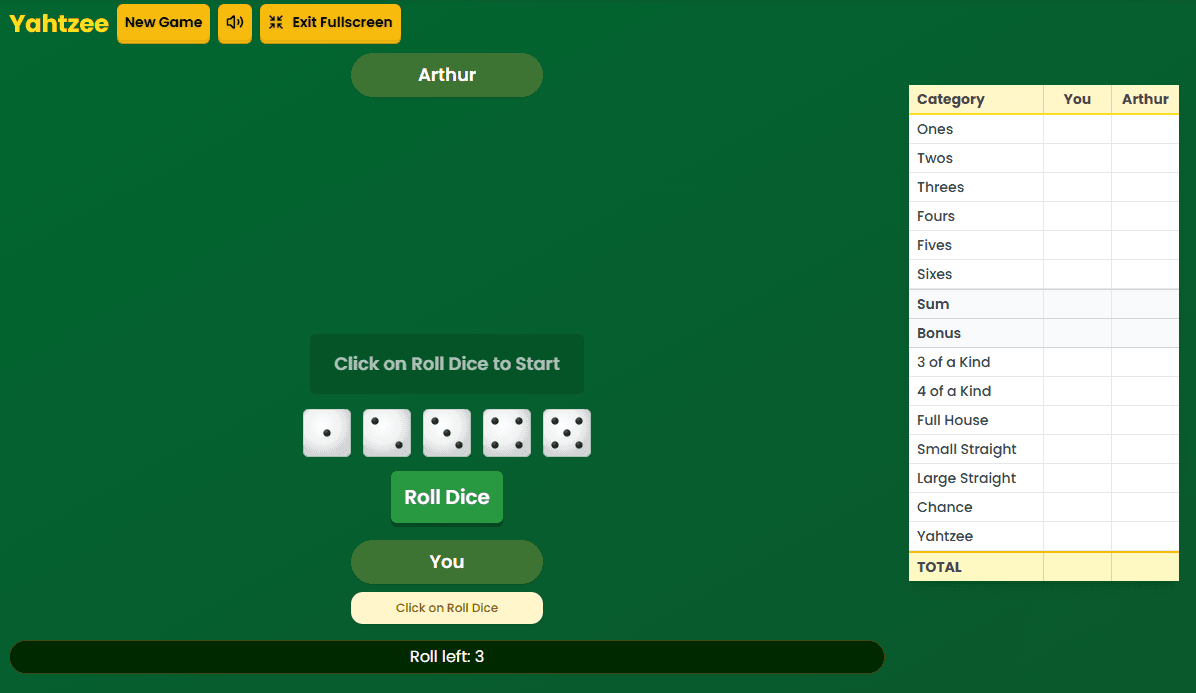 Yahtzee