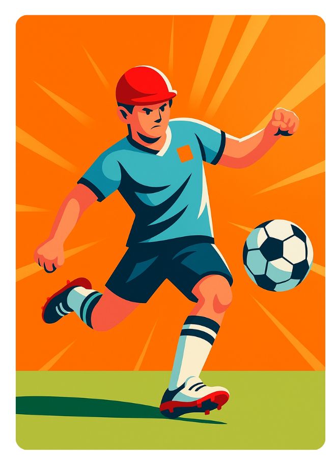 Football Card Game Start